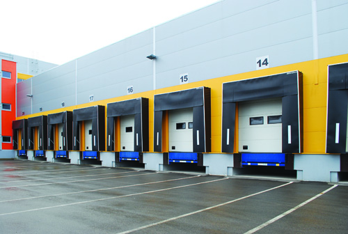 Customs warehouse outside